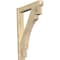 Ekena Millwork Merced Arts & Crafts Rough Sawn Outlooker, Douglas Fir, 6"W x 32"D x 44"H OUT06X32X44MRC03RDF - alternate 1